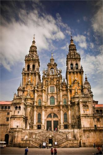 Santiago de Compostela Cathedral in Spain tourism destinations